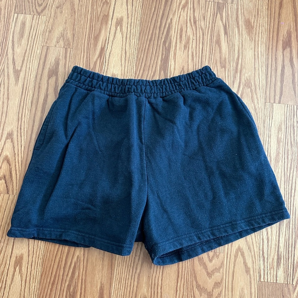 PrettyLittleThing Black Athletic Shorts Elastic Waistband